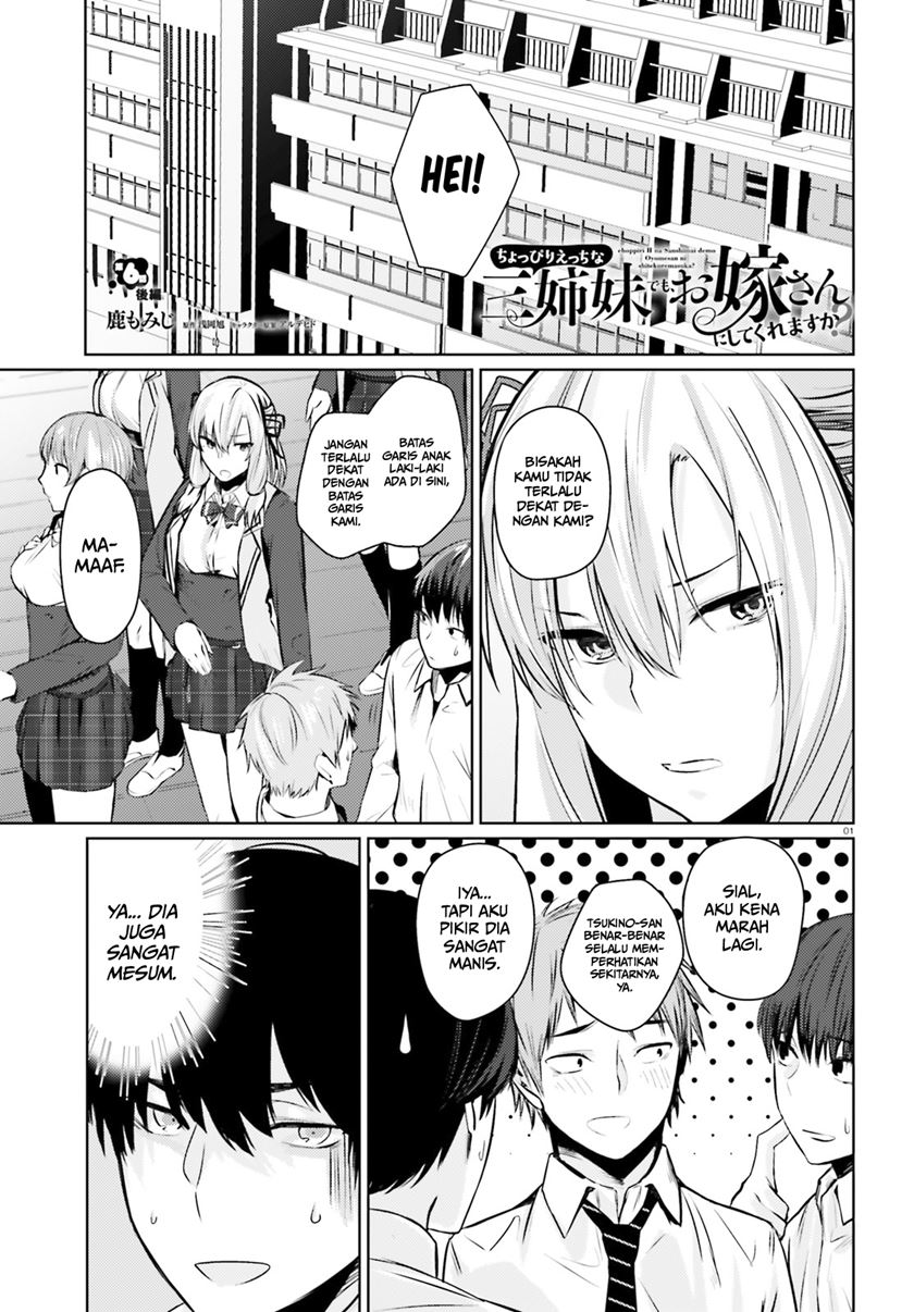 Could You Turn Three Perverted Sisters Into Fine Brides? Chapter 06.2 Bahasa Indonesia